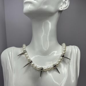 Pearl Spike Necklace